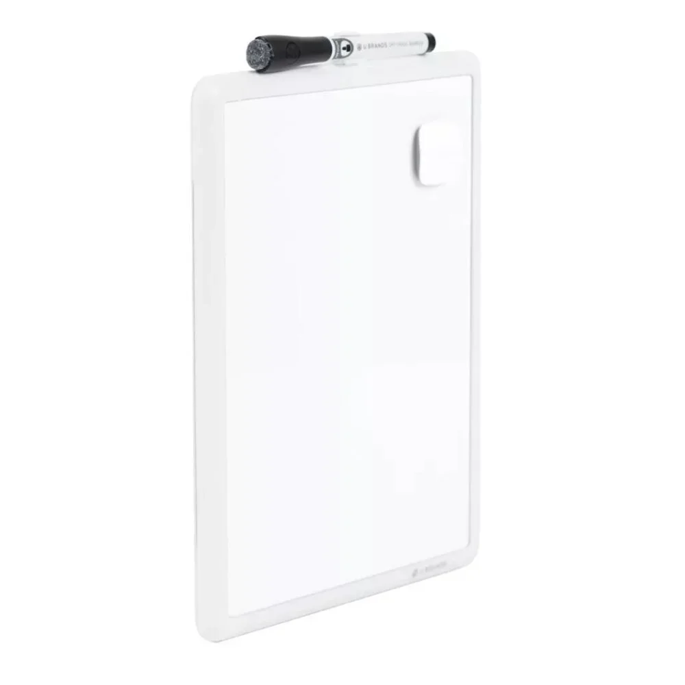 TARGET (SET OF 2) U BRANDS CONTEMPO WHITE MAGNETIC DRY ERASE BOARDS